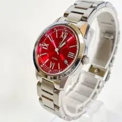 【美品✨】i20 CITIZEN シチズンxC DURATECT 赤 ステンレス