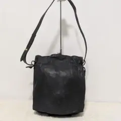 ✨LOEWE✨ショルダーバッグ アナグラム ダークネイビー レザー ロゴ金具
