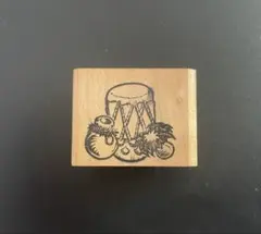 ハワイアンスタンプ　楽器　イプ/ウリウリ