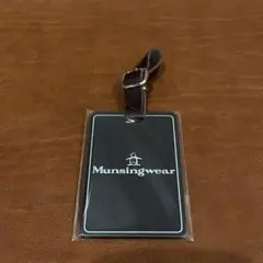 Munsingwear ネームプレート 黒