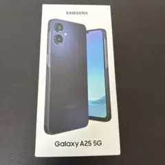 Samsung Galaxy A25 5G 本体 ブラック