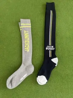 【新品未使用】ジャックバニー　レディース　ニーハイソックス＆ソックス　2本セット