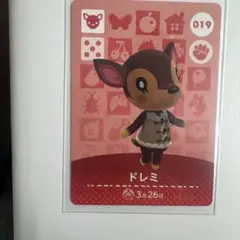 どうぶつの森の森amiiboカード　ドレミ