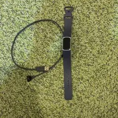 Fitbit charge5 ネイビー バンド 充電ケーブル付き