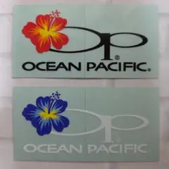 OCEAN PACIFIC ステッカー2枚