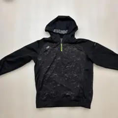 BURTLE迷彩柄 ブラック フード付きパーカー作業服