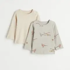 H&M ベビー服 74 2枚セット