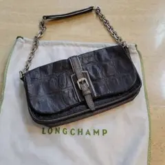 LONGCHAMPのレザーショルダーバッグ