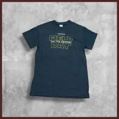 US古着 GILDAN ギルダン 両面プリント Tシャツ半袖 グレー系 Sサイズ