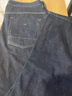 bukht ブフト デニムパンツ ワイドパンツ テーパード インディゴ m