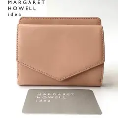 新品★マーガレットハウエル★ローズバリー二つ折り財布★アーモンドピンク