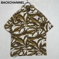 BACKCHANNEL バックチャンネル アロハシャツ シアサッカー
