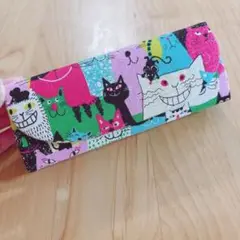 お値下げです！猫柄　眼鏡ケース