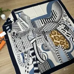 HERMES エルメス＊空想の鞍＊カレジェアン＊カシシル 140 新品同様 HERMES (SALE)エルメス 22AW カレジェアン140 GRAND THEATRE
