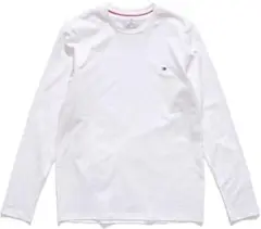 ［人気］TOMMY HILFIGER(トミーヒルフィガー) ロンT 白