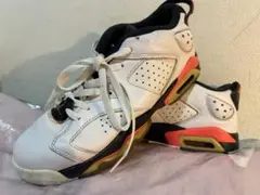 Air Jordan 6 ホワイト/オレンジ/ブラック