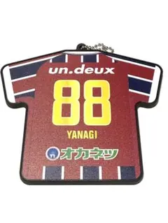ファジアーノ岡山　柳貴博　3rdユニ型ラバーキーホルダー