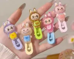 新品　ラブブ　ヘアピン　5点セット