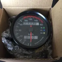ヤマハ TW200 純正スピードメーター＆パイロットボックス ブラケット付 ヤマハ TW200 スピードメーター＆パイロットボックス ブラケット付