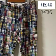 POLO RALPH LAUREN/チェックパンツ/36/マルチカラー