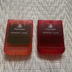 PlayStation メモリーカード チェリーレッド
