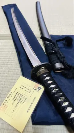 濃州堂 居合刀 初伝 二尺二寸 模造刀 模擬刀 中古品セット