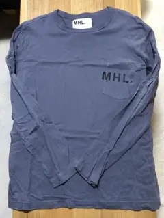 未使用品！！ MHL. マーガレットハウエル 長袖 Tシャツ XL グレー