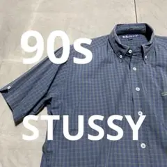 STUSSY ステューシー 半袖シャツ 90s USA製 ヴィンテージ