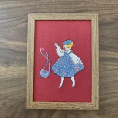 クロスステッチ完成品