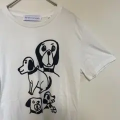 サラコリネン　sarah corynen グラフィックTシャツ　犬　イヌ