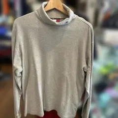 TOMMY HILFIGER グレー 長袖カットソー M