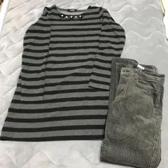 ワンピースとパンツ