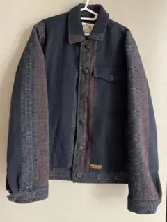 CALEE WOOL DOBBY WORK JACKET