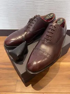 【新品】スコッチグレイン セミブローグ ボルドー