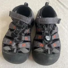 KEEN ウォッシャブルサンダル グレー/オレンジ