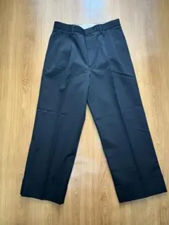 i*d様 Nハリウッド　ウール ブラック スラックス 40 N.HOOLYWOOD スラックス 「N.HOOLYWOOD/エヌハリウッド」別注