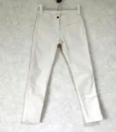 PLST ホワイト　デニム　パンツ