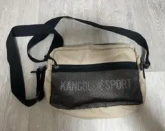 KANGOL ベージュサコッシュ