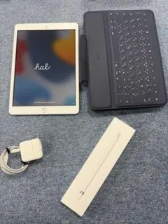 iPad 第7世代 本体 + Apple Pencil + キーボード　セット