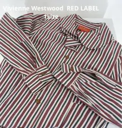 Vivienne Westwoodラウンドカラーマルチストライプシャツ