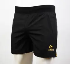 卓球　ユニフォーム用　パンツ　Loki 黒　Lサイズ　　A1