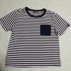 COMME CA ISM ストライプTシャツ 140A