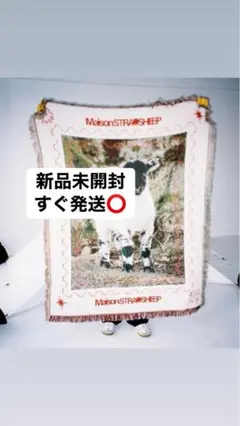 【新品・未使用】MAISONSTRAYSHEEP STRAYSHEEP RUG