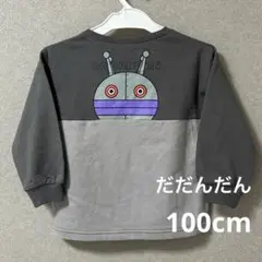 ダダンダン　薄手トレーナー　100 新品　バックプリント　だだんだん　ゆったり