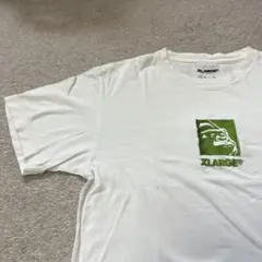 XLARGE ホワイト Tシャツ 刺繍ロゴ