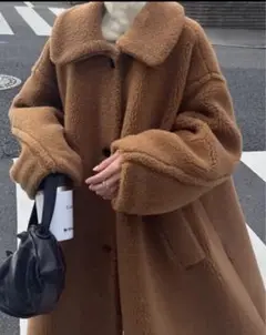 CLANE VOLUME FLARE BOA COAT ベージュ