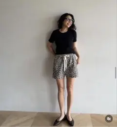 searoomlynnライトCanvasギャザーショートパンツ