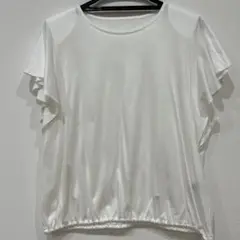 DUAL VIEW デュアルヴュー　ホワイトTシャツ サイズ42