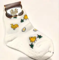 フェイラー　ベビー靴下 ひよこと卵 11-12cm