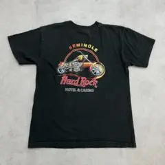ハードロックホテル&カジノ　SEMINOLE　Tシャツ　古着　ブラック　黒　M